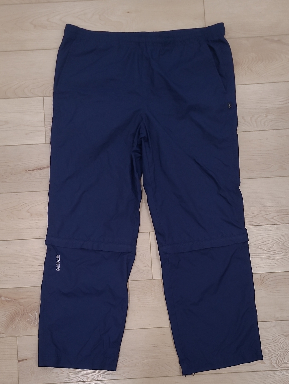Vintage Y2K-era Nike Clima-FIT 2-in-1 Nylon ZipOff Convertible Trail/Track Pant